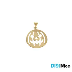 گردنبند طلا 18 عیار طرح کدو (کد DN-P3374)