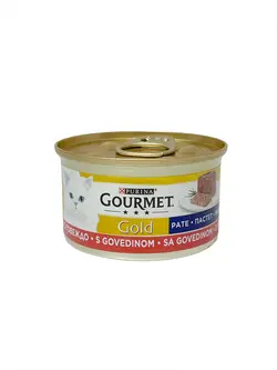 کنسرو گورمت گلد پته با طعم گوشت Purina gourmet gold