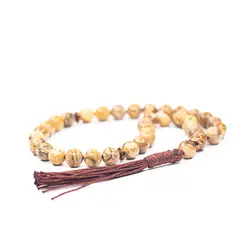 تسبیح سنگ جاسپر وود (tsjpv001)