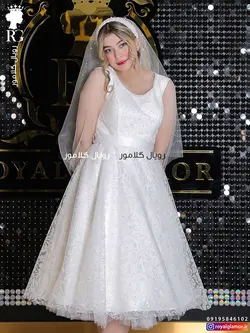 لباس نامزدی پرنسسی مدل رایحه لباس عقد محضری شیک - فروشگاه اینترنتی مد و لباس آیمد