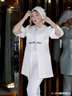 مشخصات و قیمت خرید مدل مانتو عروس شیک مانتو عقد جدید ژیوا