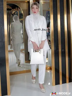 قیمت خرید کت ژاکارد زنانه شیک مدل ژینو کت مجلسی جواهر دوزی