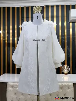 مانتو ژاکارد طرحدار - فروشگاه اینترنتی مد و لباس آیمد