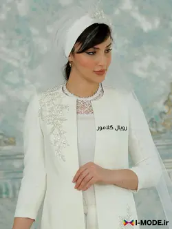 مانتو عروس چالی مانتو عقد محضری جدید کت عروس مانتو لاکچری - فروشگاه اینترنتی مد و لباس آیمد