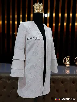 قیمت خرید مدل جدید مانتو ژاکارد زنانه شیک مانتو ژاکارد مزونی