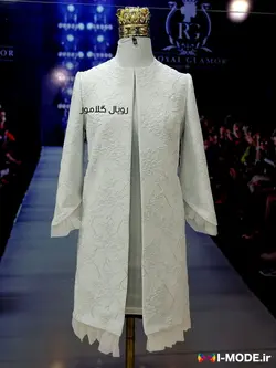 مدل مانتو ژاکارد جدید زنانه مانتو مجلسی ژاکارد طوسی مدل بهتا