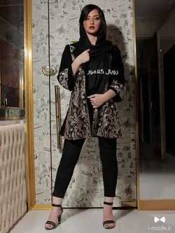 خرید مانتو کتی مجلسی جدید زنانه مدل آبنوش مدل جدید کت مجلسی