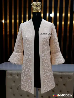مدل مانتو ژاکارد طلایی شیک خرید مانتو مجلسی طلایی جدید زنانه