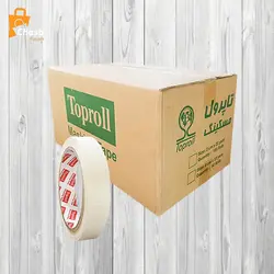 چسب کاغذی تاپرول (Toproll) تعداد 180 عددی عرض 2 سانت