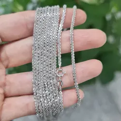 زنجیر نقره خاویاری ضخیم ZT 1007