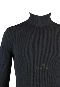 ژاکت ترندیول مدل بافت یقه اسکی مجموعه 2 عددی رنگ چندرنگ