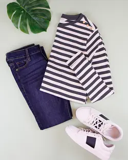 بلوز راه راه &raquo; پوشاک مظفری فروشگاه خرید لباس دخترانه زنانه شیک مجلسی مد روز