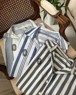 شومیز لنین راه راه » پوشاک مظفری خرید لباس زنانه ،مردانه