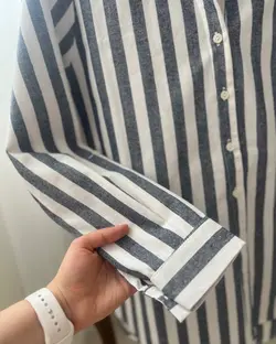 شومیز لنین راه راه » پوشاک مظفری خرید لباس زنانه ،مردانه