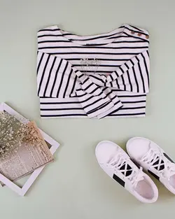 بلوز راه راه پاییزه &bull; پوشاک مظفری فروشگاه خرید لباس دخترانه زنانه شیک مجلسی ارزان مد روز