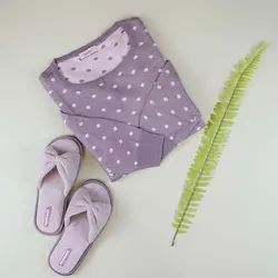 تونیک خالدار طوسی(پاییزه) • پوشاک مظفری