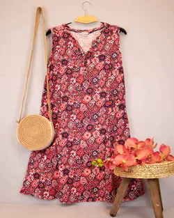 پیراهن کوتون رز • پوشاک مظفری