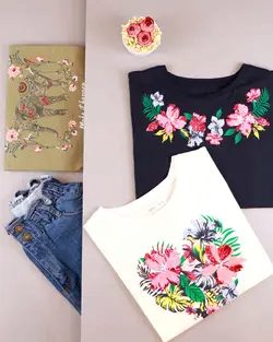 تیشرت پولک دوزی &bull; پوشاک مظفری فروشگاه خرید لباس دخترانه زنانه شیک مجلسی ارزان مد روز