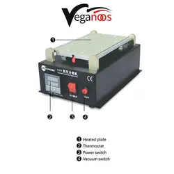 تنور LCD و تاچ بردار 7 اینچی مدل Sunshine S-918