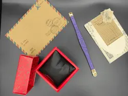 قیمت و خرید ست هدیه دستبند چرم درسا + بوکمارک و نامه عاشقانه | کاندوم مارکت