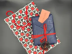 قیمت و خرید ست هدیه دستبند چرم درسا + بوکمارک و نامه عاشقانه | کاندوم مارکت