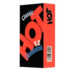 قیمت و خرید کاندوم هات مدل classic بسته 12 عددی | کاندوم مارکت