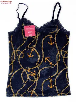 ست تاپ شورتک مخملی کد CH1501 Cottonhill کوتون هیل