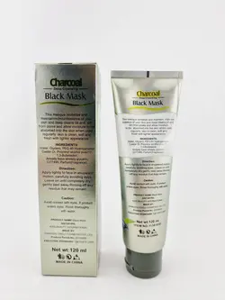 بلک ماسک صورت تیوپی زغال کیس بیوتی