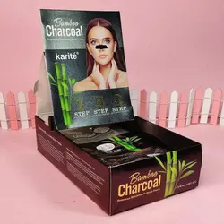 پک سه مرحله ای حذف جوش های سرسیاه بینی زغال بامبو کاریته