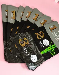 پک سه مرحله ای حذف جوش های سرسیاه بینی زغال بامبو کاریته