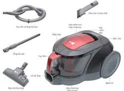 جارو برقی ال جی اب وخاک مدل VC5320NNT