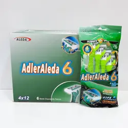 ژیلت آلدا ۶ تیغ پفکی ۴ عددی کد ۱۱۹۵۸