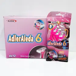 ژیلت آلدا ۶ تیغ پفکی ۴ عددی کد ۱۱۹۵۸