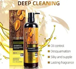 ست شامپو و ماسک مو فاقد سولفات لایتنس روغن آرگان