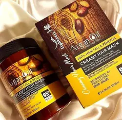 ست شامپو و ماسک مو فاقد سولفات لایتنس روغن آرگان