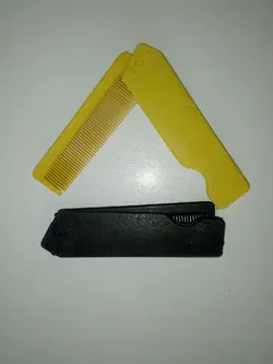 شانه تاشو جیبی