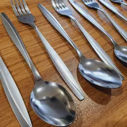 قاشق و چنگال استیل مایتز