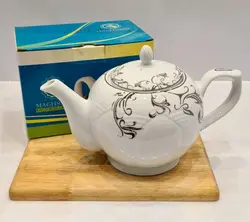 قوری ایذه پلاتین بزرگ چینی مقصود