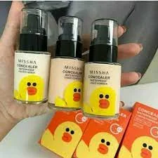 کانسیلر مایع پمپی میشا طرح جوجه