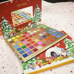 پالت سایه هفتاد رنگ مری کریسمس گلنزی