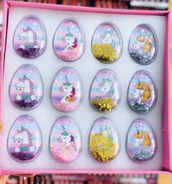 برس مو گره باز کن آکواریومی یونیکورن تخم مرغی