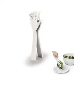چنگال سالاد خوری طرح دست