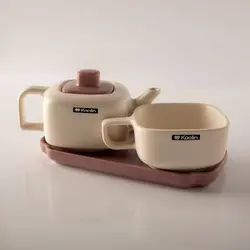 قوری فنجان سرامیک
