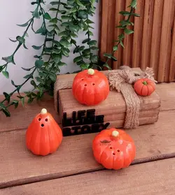 نمکدان 3 عددی کدو