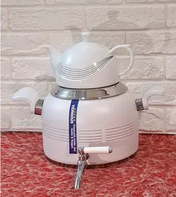 کتری قوری رنگی طرح ترک(VERNOUS)