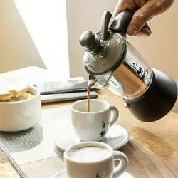 اسپرسو ساز ۳کاپ سوپاپ دار