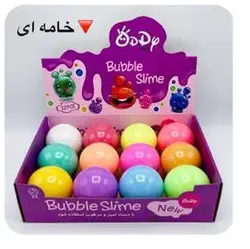 اسلایم حبابی (Bubble Slime) Oody مدل خامه ای