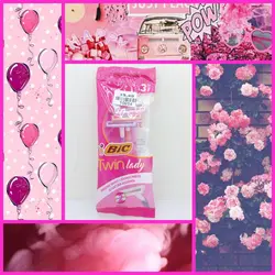 ژیلت بیک 2لبه زنانه رنگی 3عددی