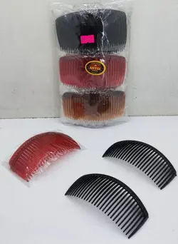 شانه زلفی نشکن بزرگ جفتی