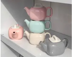 قوری مربع رنگی آرکا